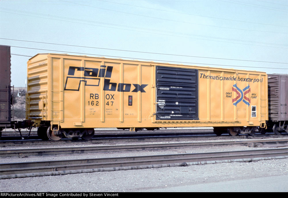 Pullman-Standard built Railbox car RBOX #16247